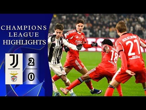 Juventus - Benfica | 2-0 | Highlights | Champions League 2025-26 | juventus benfica