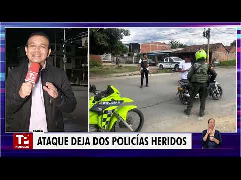 Dos policías resultan heridos en ataque armado en Guachené, Cauca
