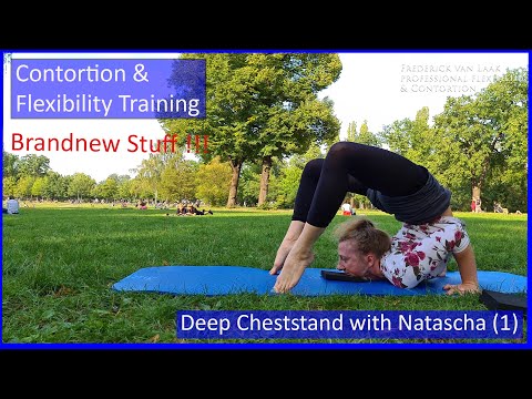 Contortion Training by Flexyart 214: Deep Cheststand (1) - Also for Yoga, Poledance, Ballet, Dance