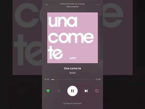 Astol - una come te