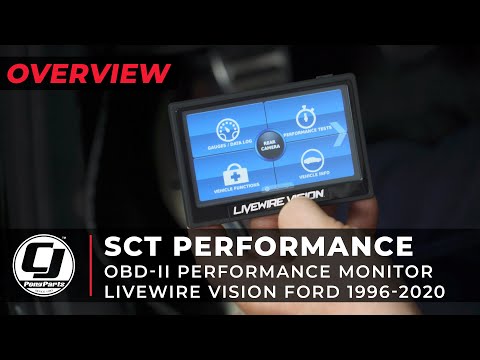 1996-2023 Ford Vehicles | SCT Performance Livewire Vision Monitor