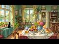 Peaceful Day in Grandma’s Cottage with Classic Nostalgic 1940s Music Playing in Another Room
