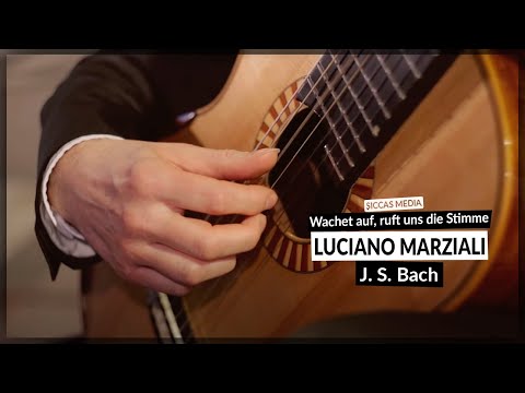 Luciano Marziali plays "Wachet auf, ruft uns die Stimme" BWV 645 by J. S.  Bach | Siccas Media