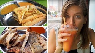 Breakfast in Malaysia | Eating Roti in Kuala Lumpur