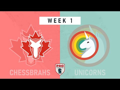 GM Grischuk & GM Firouzja in action during Week 1 of the PRO Chess League