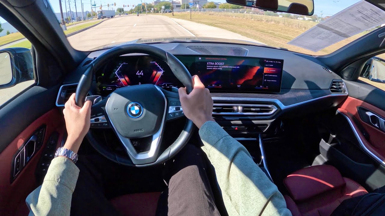 2023 BMW 330e - POV Test Drive