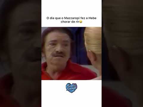 MAZZAROPI COM A HEBE #humor #vamosrirqueavidaeboa #hebecamargo #mazzaropi #nostalgiapura