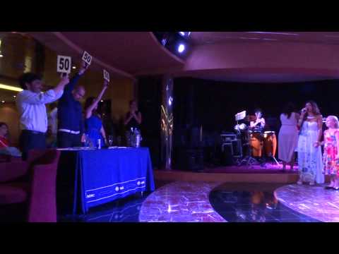 Elizabete Lukaševiča MSC cruise2013