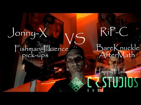 Best Guitar pick-ups 4 Modern Metal #BareKnuckle VS #Fishman   #Ibanez7string