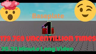 Baseplate 179.769 Uncentillion Times! | Season 1