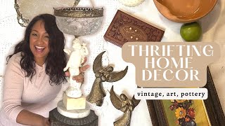 😱You WON’T BELIEVE What I Saw At The Thrift Store!! Thrifting Home Decor + Haul