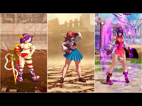 Evolution of Athena Asamiya's Super Moves (1994-2024)