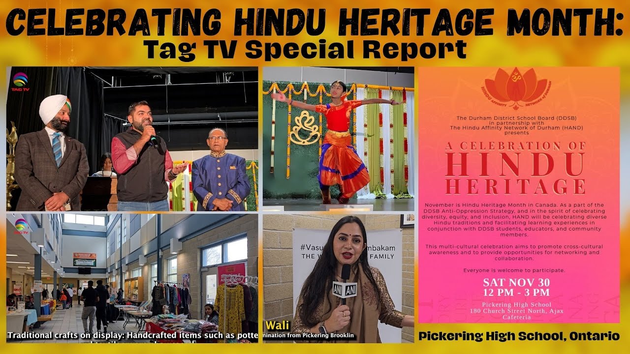 TAG TV: Hindu Heritage Month at Pickering High School