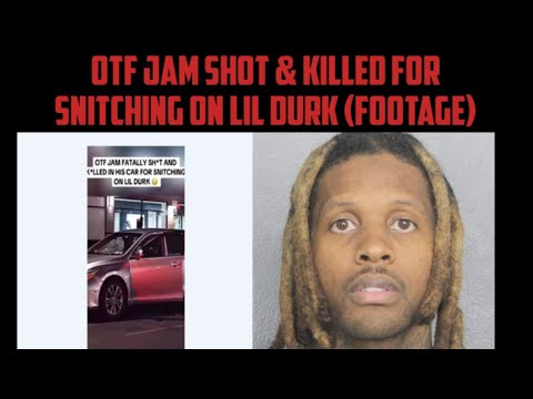 OTF Jam Shot & Killed For Snitching On Lil Durk (Footage)