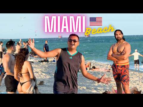 ഇതാണ് Miami ബീച്ച് | Miami Beach & Night Life | Last Day of this Trip 🙏😊