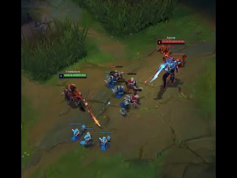 Lvl 1 Tryndamere vs Aatrox