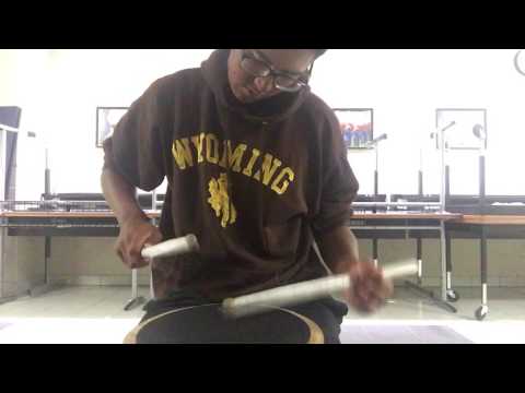 Triplet diddle @ 166 bpm