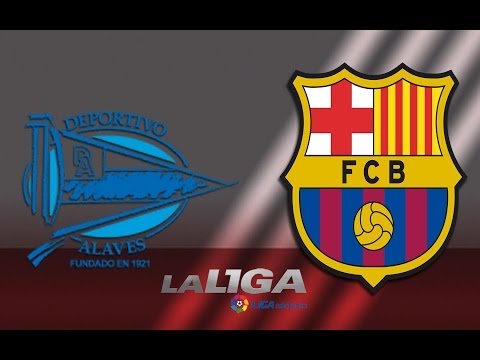 Gol de Borja Viguera (2-3) en el Deportivo Alavés - FC Barcelona B - HD