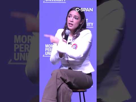 C-SPAN: AOC on Maine Senate race: "This is about class"