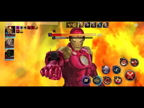 Marvel Future Fight : Lv 80 Iron Man vs Gorr