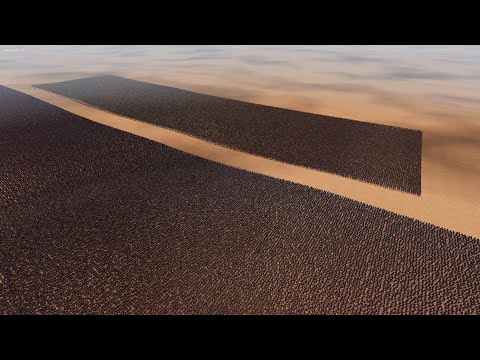 100,000 Romans Vs 75,000 Spartans - Ultimate Epic Battle Simulator 2