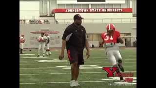 preview picture of video 'Coach Eric Gallon Mic'd Up - 2014 Youngstown State Football'