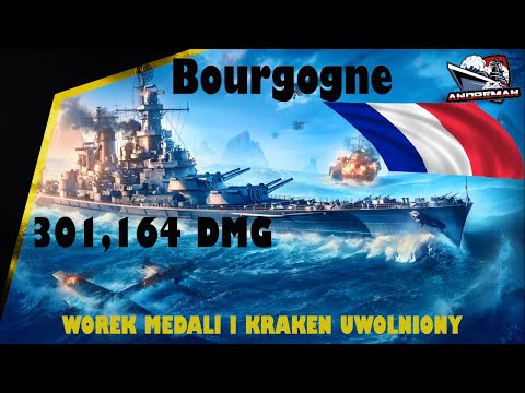 Bourgogne Francuski  pancernik tier X World of Warships