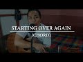 starting over again - chords