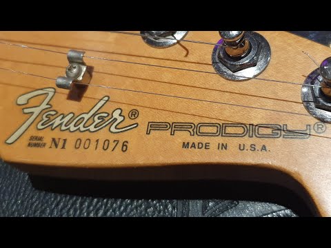 Fender Prodigy with Rosewood Fretboard 1991 - 1993 - Lake Placid Blue image 12