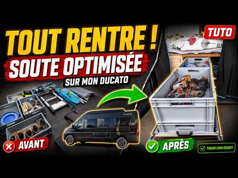Optimisation de la soute du fourgon
