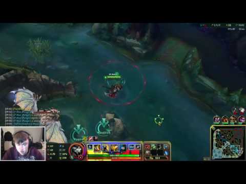 My First Game vs a League of Legends Professional! Rengar Jungle Live Com