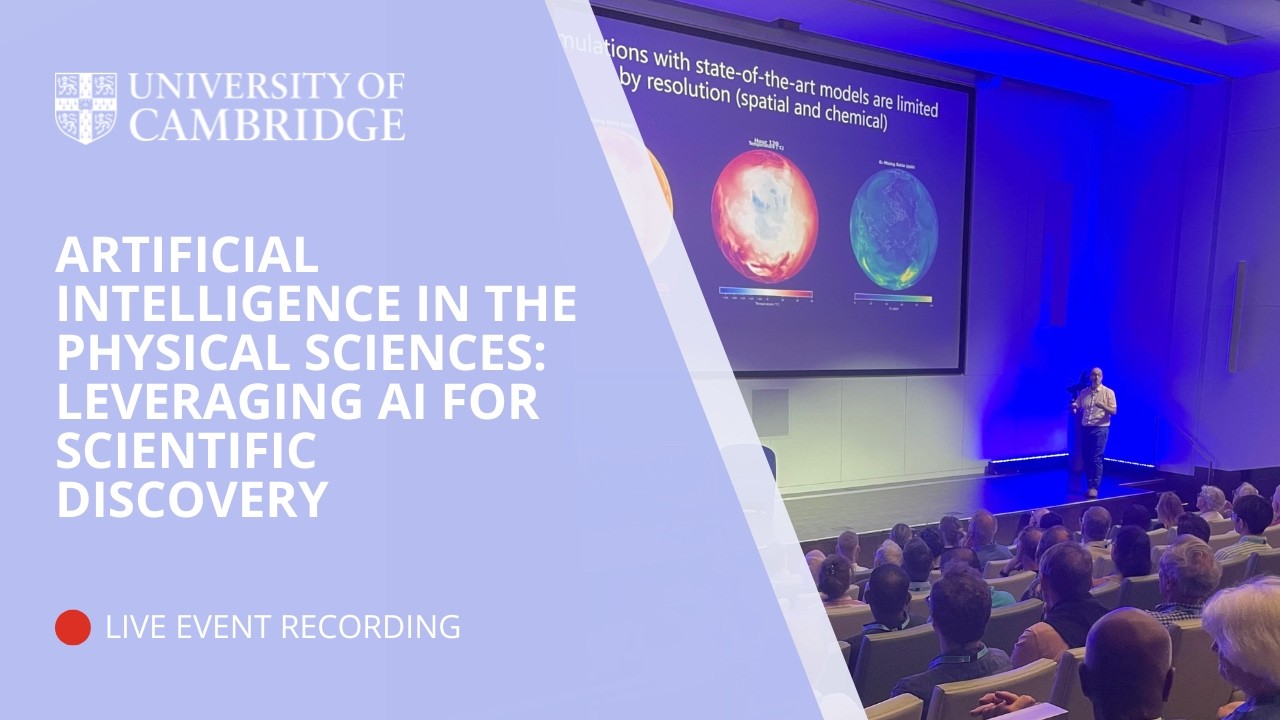 Artificial Intelligence in the physical sciences: leveraging AI for scientific discovery media image
