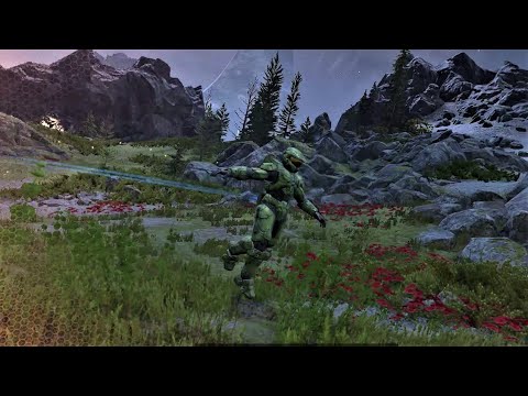 Master Chief Gets Baited by a 400 IQ Chieftain - Melee Kill Attempt #5