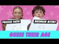PresLee Faith Vs Brennan Myers Guess Their Age