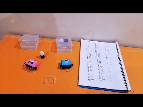 Math Teaching Stamp Roller