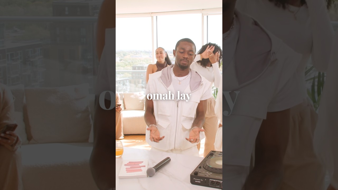davido feels with omah lay | larrizle |  aprtment life #davido #omahlay #djset #afrobeats