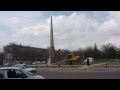 Разрушение обелиска воинам в Ангрене - I 