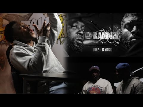 B MAGIC VS FONZ Go PUNCH For PUNCH/ BAR After BAR😳😲 SMACK/URLTV #BANNED 🔥 RAP BATTLE - REACTION