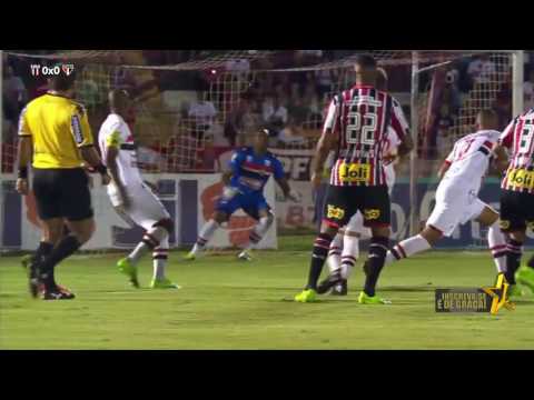 Botafogo-SP 1 x 1 São Paulo - Melhores Momentos & Gols - Campeonato Paulista 2017