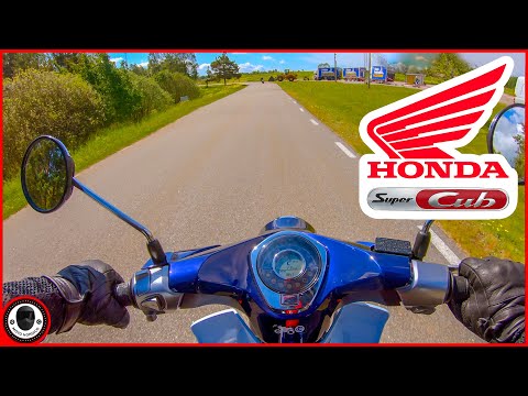 Modern Retro 125cc  | Test Ride | First Time Riding A Honda Super Cub - Most Popular Motorcycle