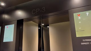 3x Otis Elevators @ Republic Plaza Parking Garage, Downtown Core, Singapore