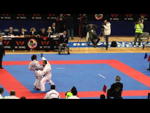 WKF 2010-10-29 Team AZE [3] - SLO [0] Part 2.MTS