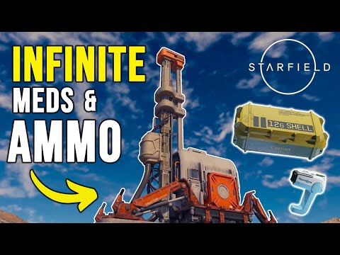 Starfield Outposts: Infinite Ammo, Meds & More!