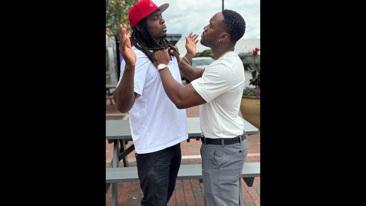 Kevin puts his hands on D about his Wife!