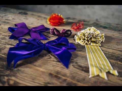 V V Rouleaux founder Annabel's top ribbon techniques