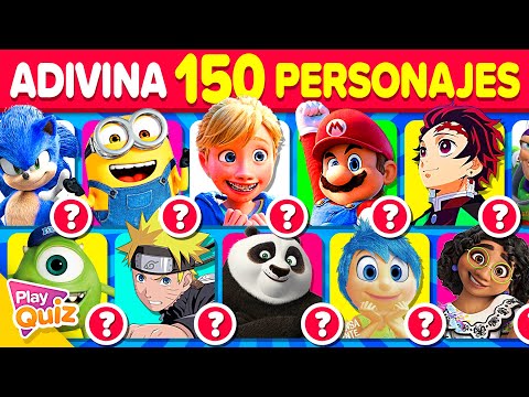 Guess 150 Animated Characters - Guess Who It Is by the Photo 🖍️🤩👀 How Much Do You Know? | Play Quiz