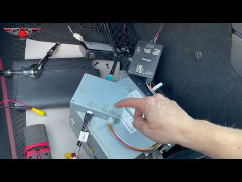 Mercedes C Class Estate w204 with audio 20 rear view camera installation with interface unit