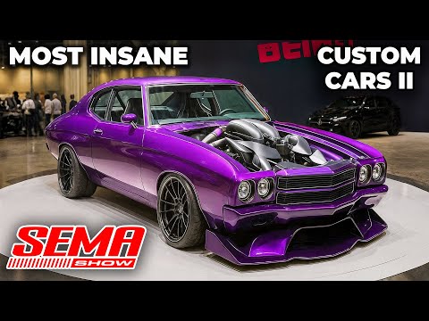 10 Most Insane Custom Cars At SEMA Part II