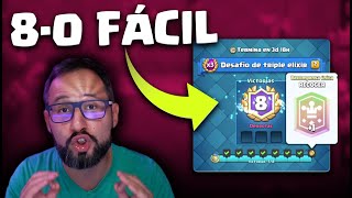 8-0 MUY FÁCIL CON ESTE MAZO EN EL DESAFÍO X3 ELIXIR | Clash Royale Malcaide - Deck Guide by MalcaideCR