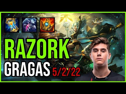 RAZORK - GRAGAS vs KINDRED Jungle - EUW Challenger - Patch 11.3